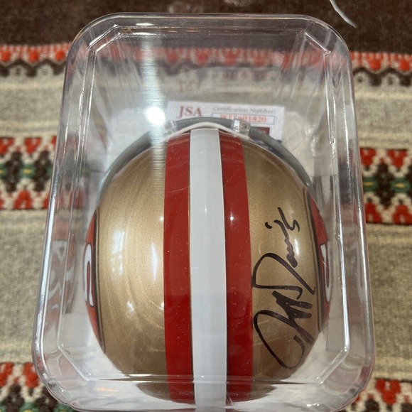 NFL autographed mini helmet 49ers Jeff Garcia jsa certified - Picture 3 of 9